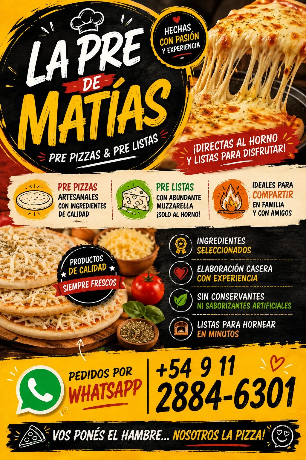 Diseño gráfico para La Pre de Matías